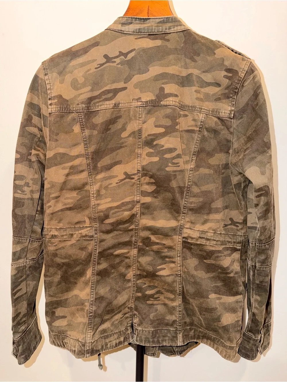 Sanctuary Camo Utility Jacket Womens M Military Field Jacket Y2K